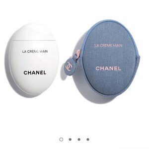 CHANEL La Crème Main with Denim Blue Pouch - LIMITED EDITION - NEW